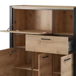 Esszimmerkommoden|Wohnzimmerkommoden*Pharao24 Wohnzimmer Highboard Foxxy