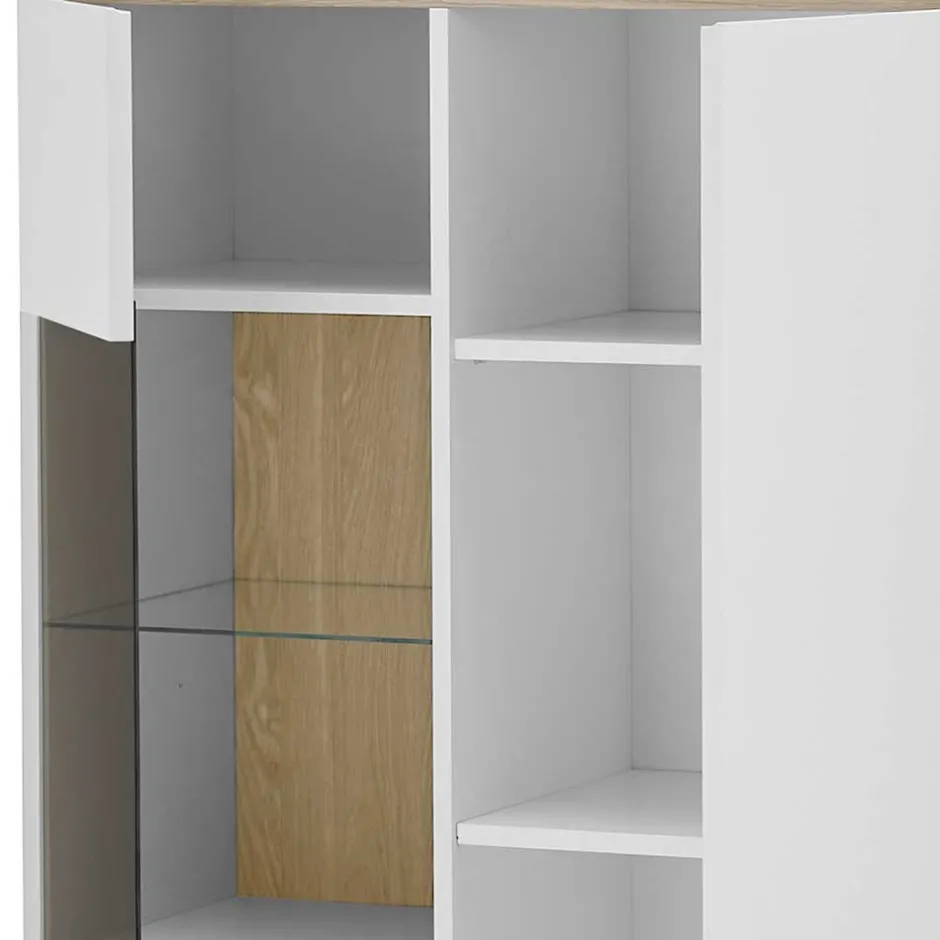 Stauraumvitrinen|Highboards*Pharao24 Wohnzimmer Highboard Jasturian