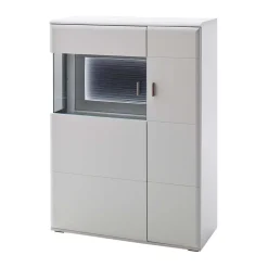 Vitrinenschrank|Stauraumvitrinen*Pharao24 Wohnzimmer Highboard Jelvedo