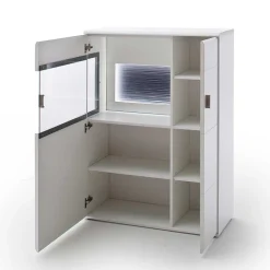 Vitrinenschrank|Stauraumvitrinen*Pharao24 Wohnzimmer Highboard Jelvedo