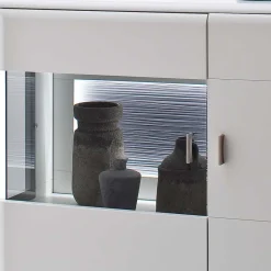 Vitrinenschrank|Stauraumvitrinen*Pharao24 Wohnzimmer Highboard Jelvedo