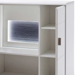 Vitrinenschrank|Stauraumvitrinen*Pharao24 Wohnzimmer Highboard Jelvedo