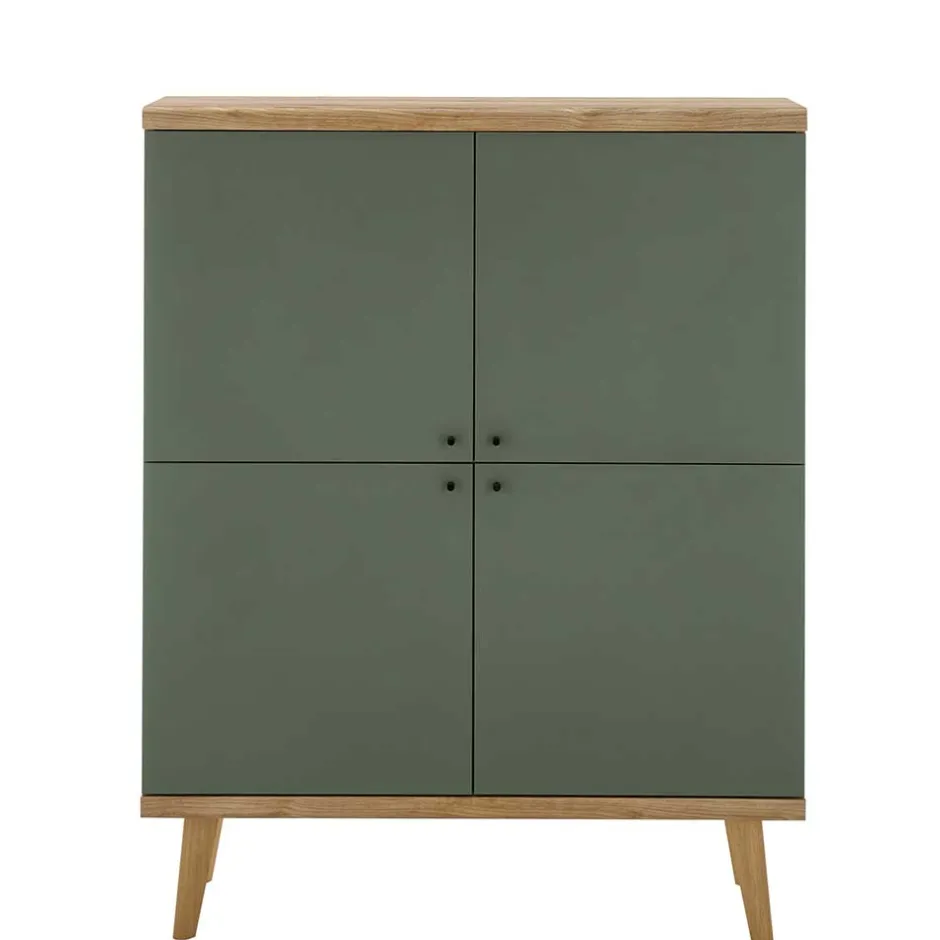 Pharao24 Wohnzimmer Highboard Lora> Esszimmerkommoden|Wohnzimmerkommoden