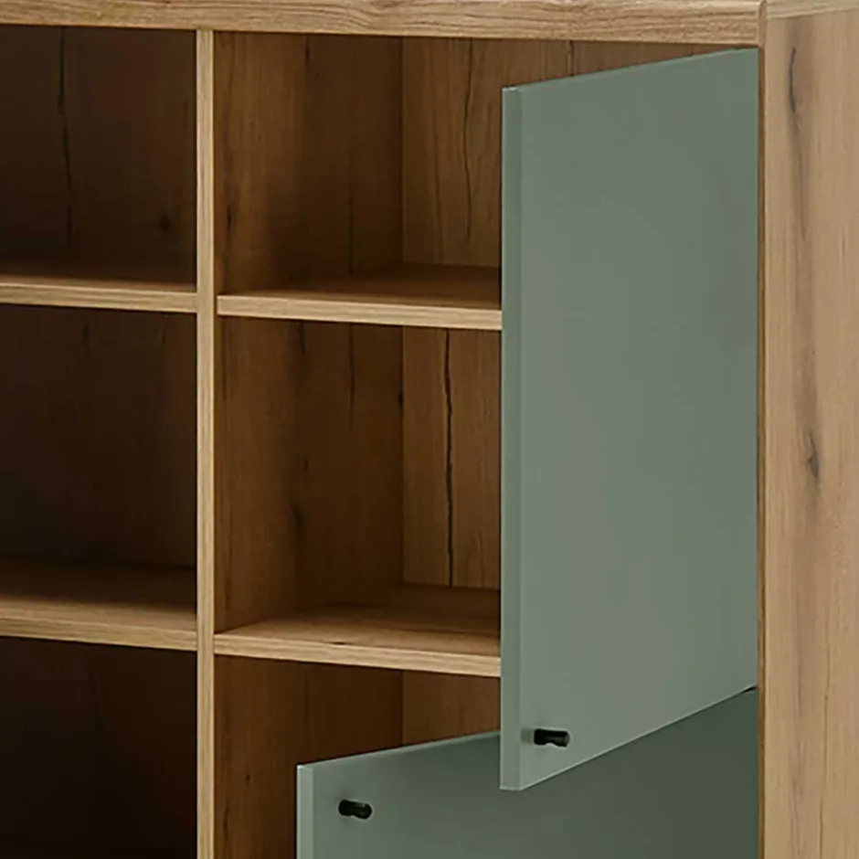 Pharao24 Wohnzimmer Highboard Lora> Esszimmerkommoden|Wohnzimmerkommoden