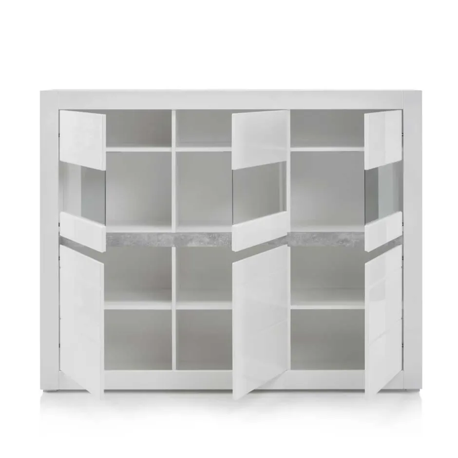 Pharao24 Wohnzimmer Highboard Novinza> Wohnzimmerkommoden|Wohnzimmerschrank