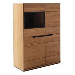 Pharao24 Wohnzimmer Highboard Sisam> Stauraumvitrinen|Highboards
