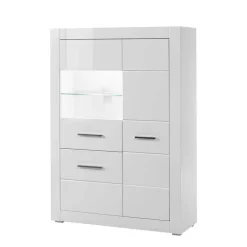 Pharao24 Wohnzimmer Highboard Triango> Wohnzimmerkommoden|Vitrinenschrank