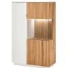 Wohnzimmerkommoden|Wohnzimmerschrank*Pharao24 Wohnzimmer Highboard Vitrine Sibiuta