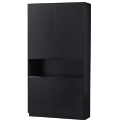 Pharao24 Wohnzimmer Hochschrank Vreino> Massivholzmöbel|Wohnzimmerschrank