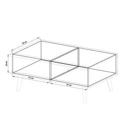 Massivholz Wohnwände*Pharao24 Wohnzimmer Kombination Levanca