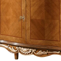 Massivholzmöbel|Küchenkommode*Pharao24 Wohnzimmer Kommode Asvilos