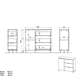 Pharao24 Wohnzimmer Kommode Riab><noscript><img width=