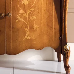 Massivholzmöbel|Küchenkommode*Pharao24 Wohnzimmer Kommode Savolina