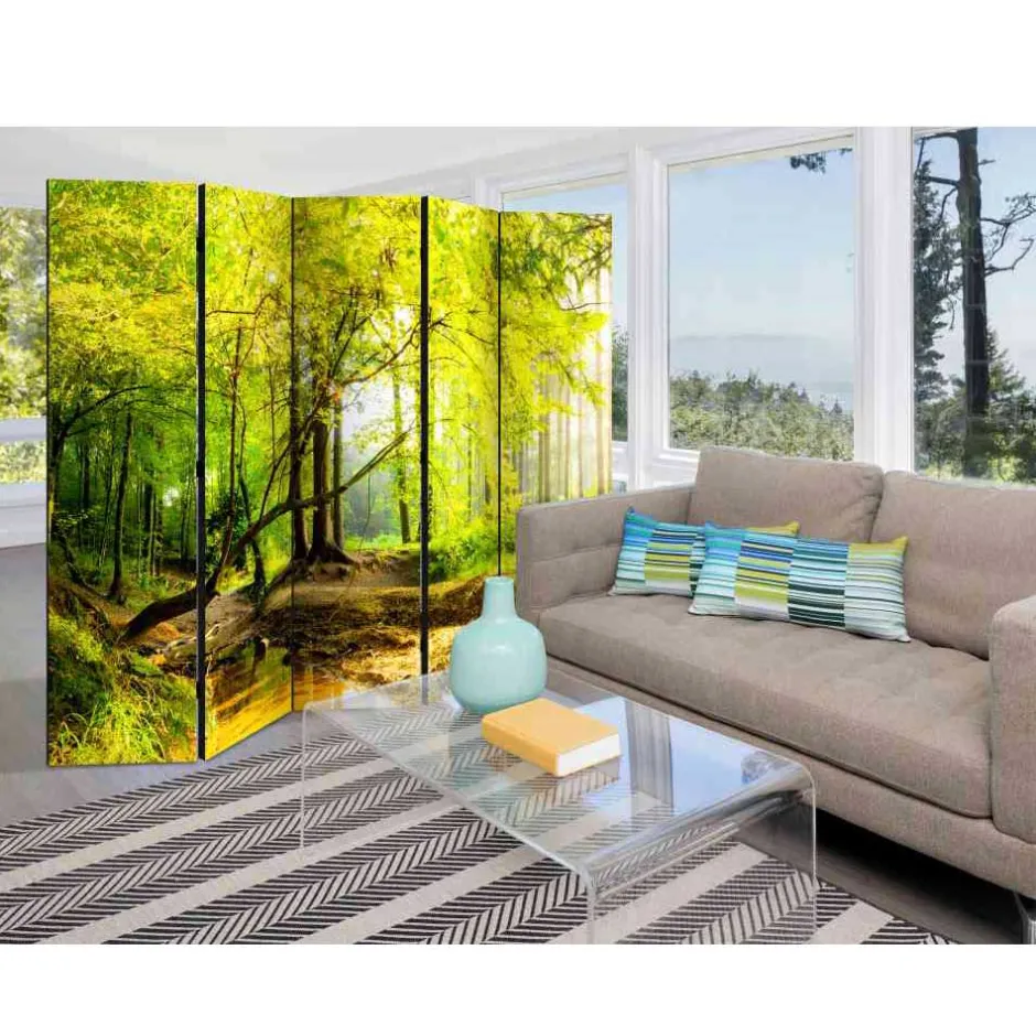 Paravents|Raumteiler*Pharao24 Wohnzimmer Paravent Ambrogio