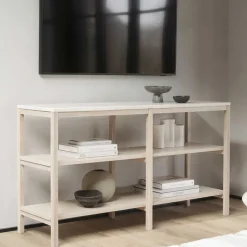 Wohnzimmerregale|Massivholzregale*Pharao24 Wohnzimmer Regal Gioja