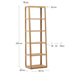 Wohnzimmerregale|Massivholzregale*Pharao24 Wohnzimmer Regal Idian