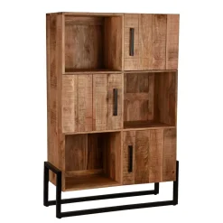 Wohnzimmerregale|Massivholzregale*Pharao24 Wohnzimmer Regal Vedriasch