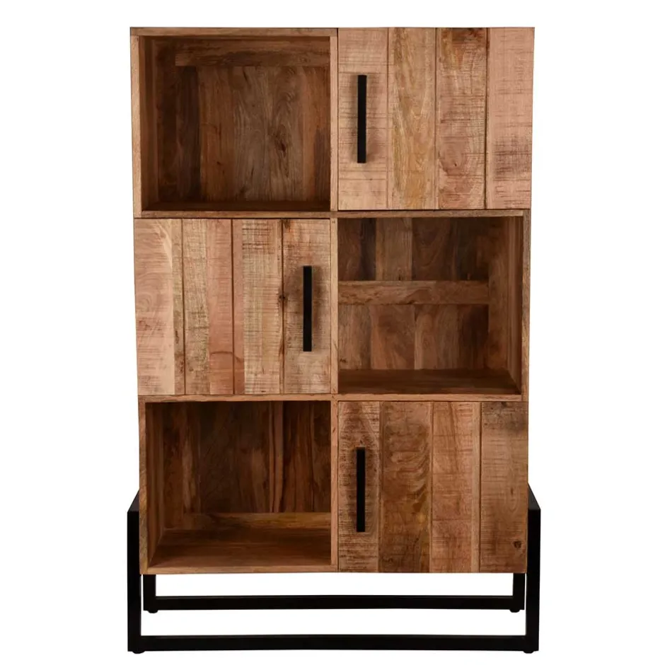 Wohnzimmerregale|Massivholzregale*Pharao24 Wohnzimmer Regal Vedriasch