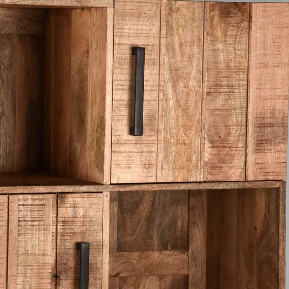 Wohnzimmerregale|Massivholzregale*Pharao24 Wohnzimmer Regal Vedriasch