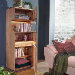 Wohnzimmerschrank|Stauraumvitrinen*Pharao24 Wohnzimmer Schrank Eridia