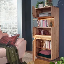 Wohnzimmerschrank|Stauraumvitrinen*Pharao24 Wohnzimmer Schrank Eridia