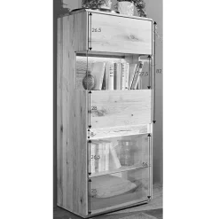 Wohnzimmerschrank|Stauraumvitrinen*Pharao24 Wohnzimmer Schrank Eridia