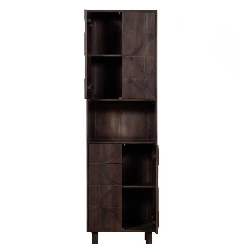 Pharao24 Wohnzimmer Schrank Florian> Vitrinenschrank|Wohnzimmervitrinen