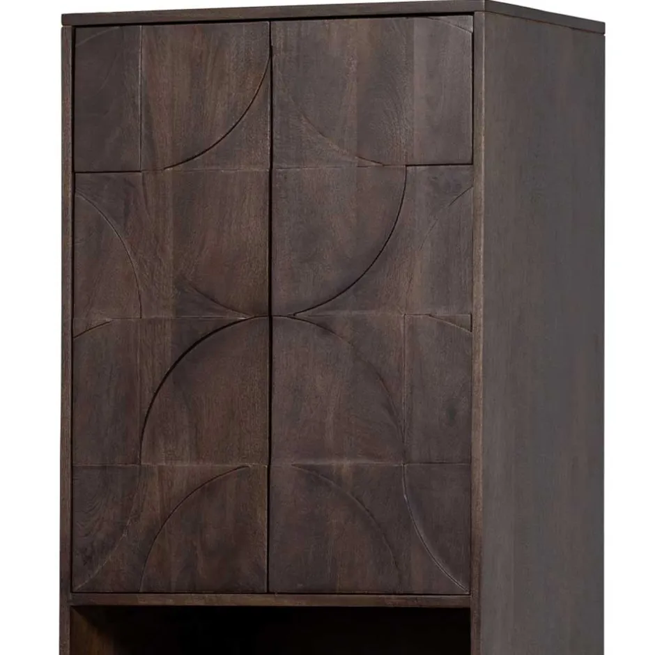 Pharao24 Wohnzimmer Schrank Florian> Vitrinenschrank|Wohnzimmervitrinen