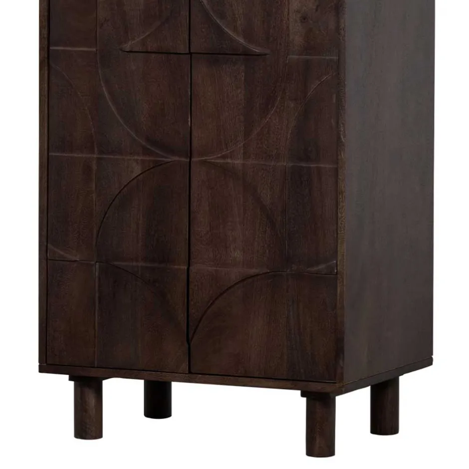 Pharao24 Wohnzimmer Schrank Florian> Vitrinenschrank|Wohnzimmervitrinen