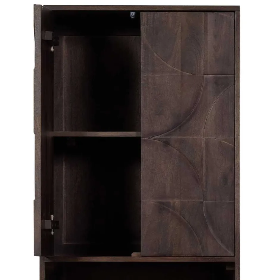 Pharao24 Wohnzimmer Schrank Florian> Vitrinenschrank|Wohnzimmervitrinen