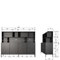 Pharao24 Wohnzimmer Schrank Gulvrano><noscript><img width=