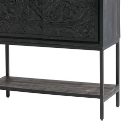 Wohnzimmerschrank|Massivholz Schränke*Pharao24 Wohnzimmer Schrank Lionel