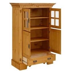 Massivholzmöbel|Wohnzimmerschrank*Pharao24 Wohnzimmer Schrank Meclavra