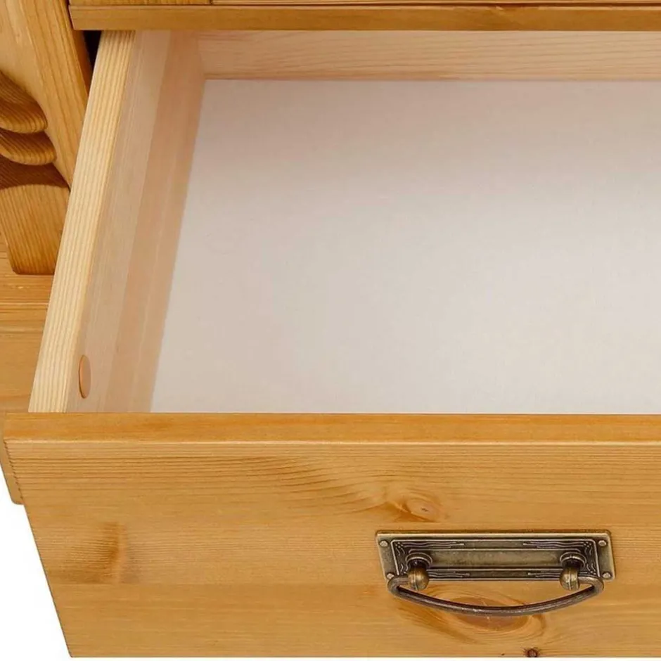 Massivholzmöbel|Wohnzimmerschrank*Pharao24 Wohnzimmer Schrank Meclavra