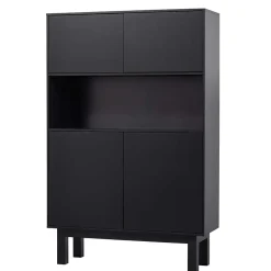 Wohnzimmervitrinen*Pharao24 Wohnzimmer Schrank Vreino