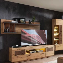 Pharao24 Wohnzimmer Schrankwand Philsov> Moderne Wohnwände|Wohnwand 250 Cm