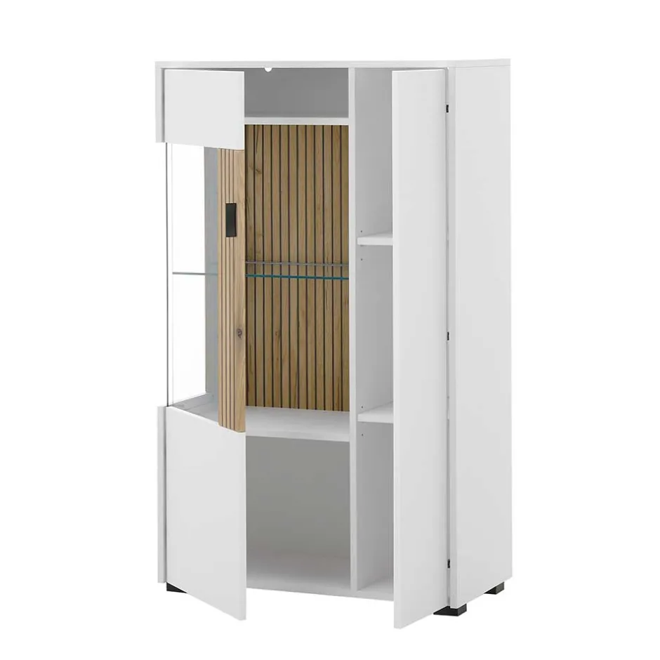 Moderne Wohnwände|Wohnwand 300 Cm*Pharao24 Wohnzimmer Schrankwand Saladd