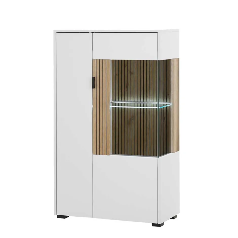 Moderne Wohnwände|Wohnwand 300 Cm*Pharao24 Wohnzimmer Schrankwand Saladd