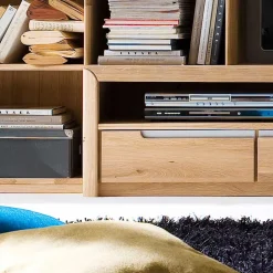 Moderne Wohnwände|Wohnwand 350 Cm*Pharao24 Wohnzimmer Schrankwand Vlarenzo