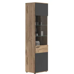 Moderne Wohnwände|Wohnwand 300 Cm*Pharao24 Wohnzimmer Schränke Plestna