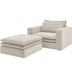Wohnzimmer Sessel|Relaxsessel*Pharao24 Wohnzimmer Sessel Beige Edance