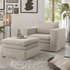 Wohnzimmer Sessel|Relaxsessel*Pharao24 Wohnzimmer Sessel Beige Edance