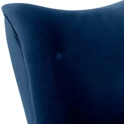 Pharao24 Wohnzimmer Sessel dunkelblau Bechir><noscript><img width=