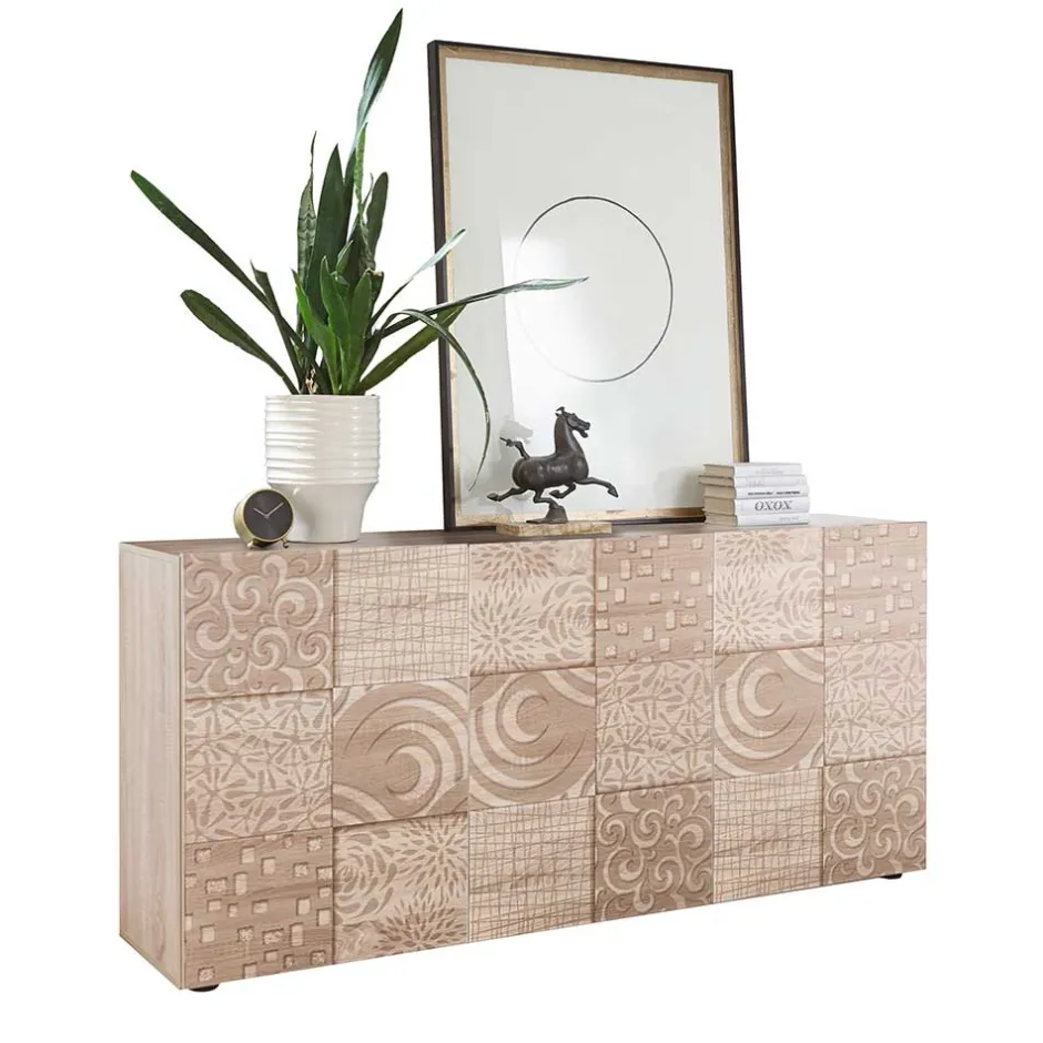 Küchenkommode|Esszimmerkommoden*Pharao24 Wohnzimmer Sideboard Grapadus