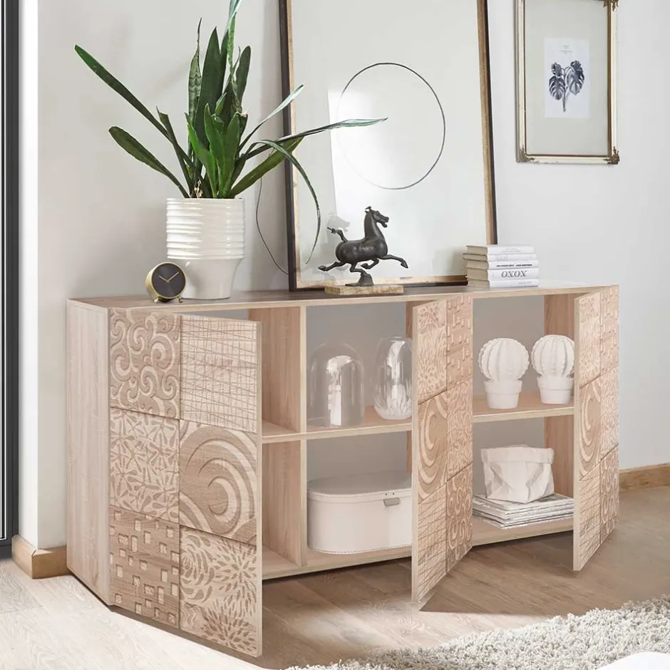 Küchenkommode|Esszimmerkommoden*Pharao24 Wohnzimmer Sideboard Grapadus