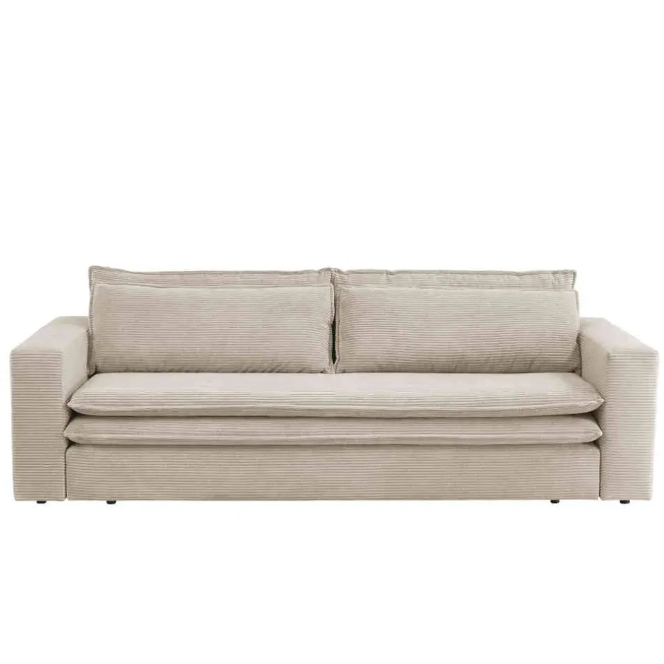 Pharao24 Wohnzimmer Sofa Beige Edance> Polstermöbel|Wohnzimmercouch