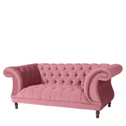 Wohnzimmercouch|Einzelsofa*Pharao24 Wohnzimmer Sofa Rosa Lisbon