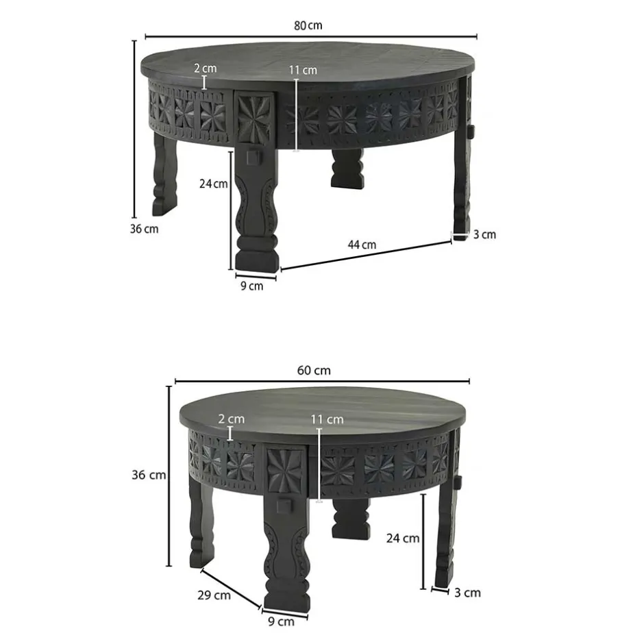 Pharao24 Wohnzimmer Tisch Kelli> Wohnzimmertisch|Massivholztische