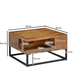 Wohnzimmertisch|Beistelltische*Pharao24 Wohnzimmer Tisch Rumion