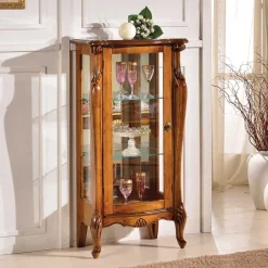 Pharao24 Wohnzimmer Vitrine Savolina> Stauraumvitrinen